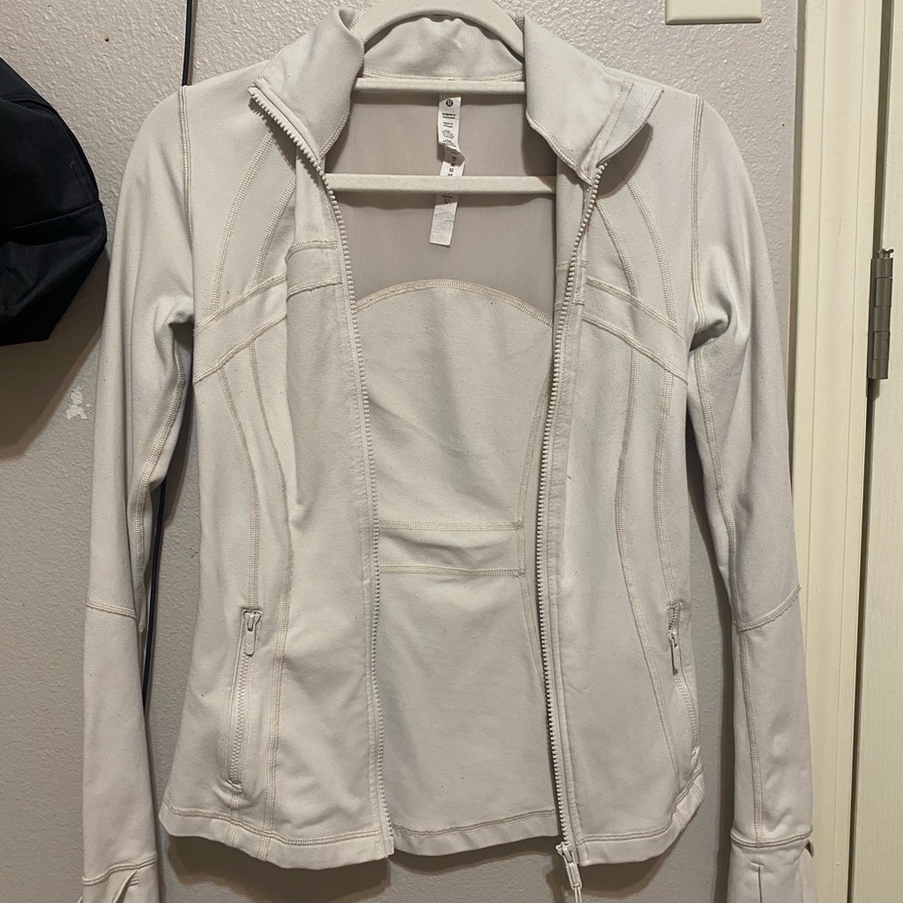 Lululemon define Jacket size 4 white opal - Picture 1 of 4
